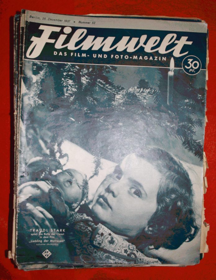 FILMWELT magazine side cover Issue 52 26 December 1937