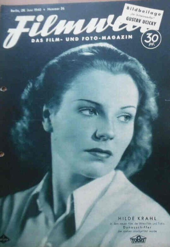 FILMWELT magazine side cover Issue 26 29 June 1940