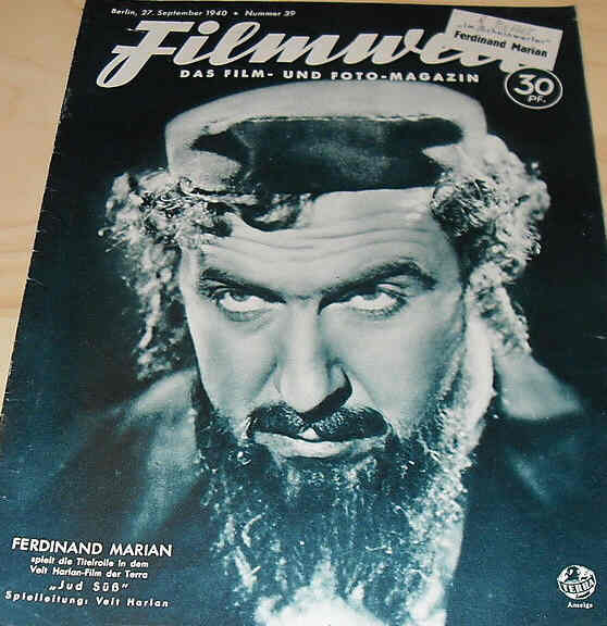 FILMWELT magazine side cover Issue 39 27 September 1940