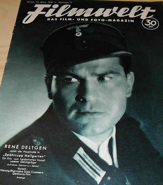 FILMWELT magazine side cover Issue 11 14 March 1941