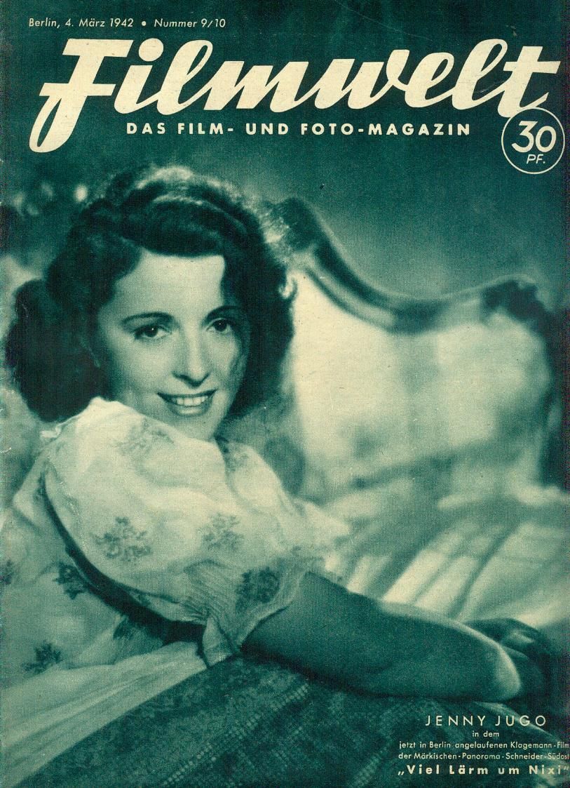 FILMWELT magazine side cover Issue 9/10 4 March 1942