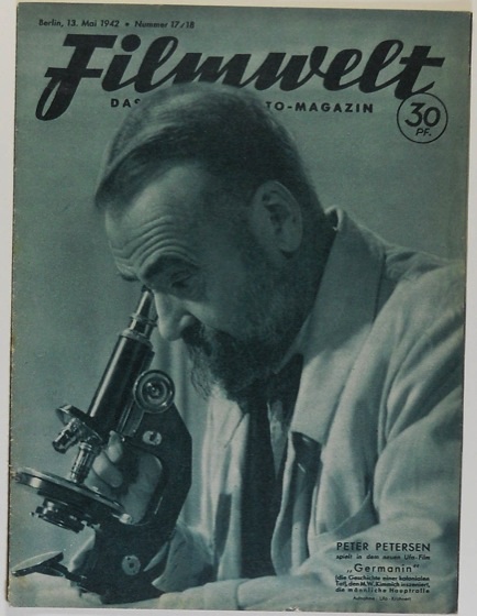 FILMWELT magazine side cover Issue 17/18 13 May 1942