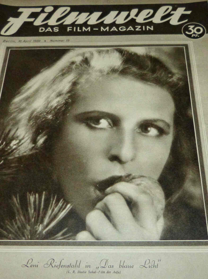 FILMWELT magazine side cover Issue 15 10 April 1932