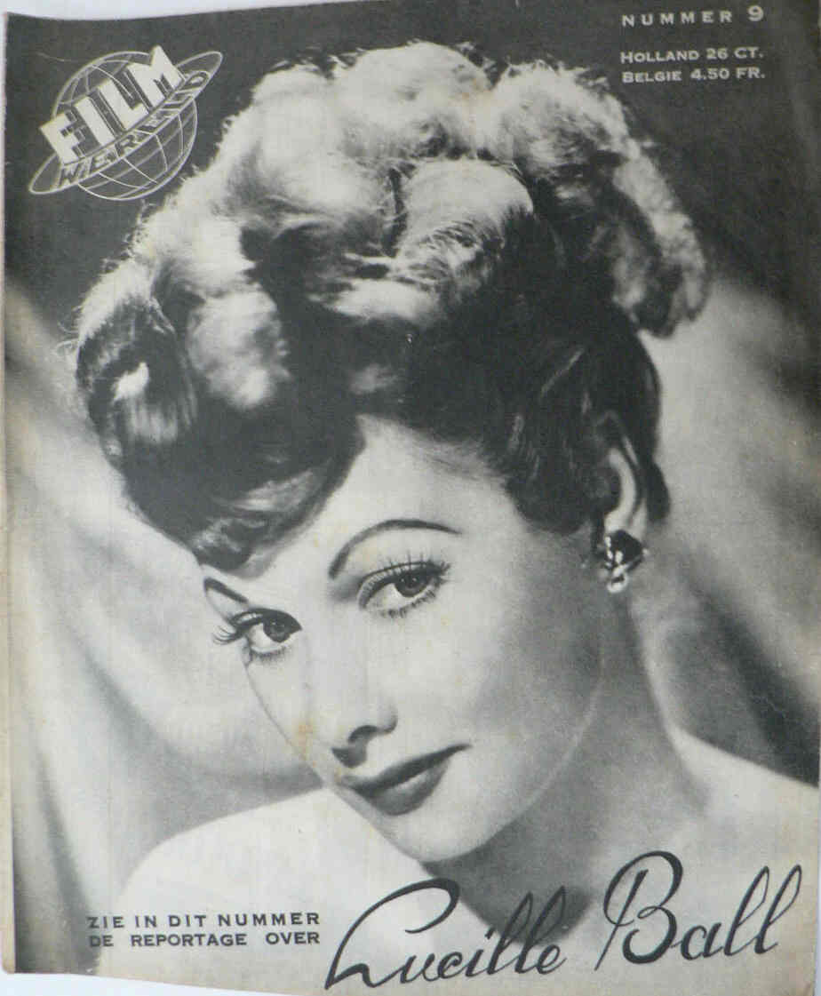 FILM WERELD magazine side cover Issue 9  1947