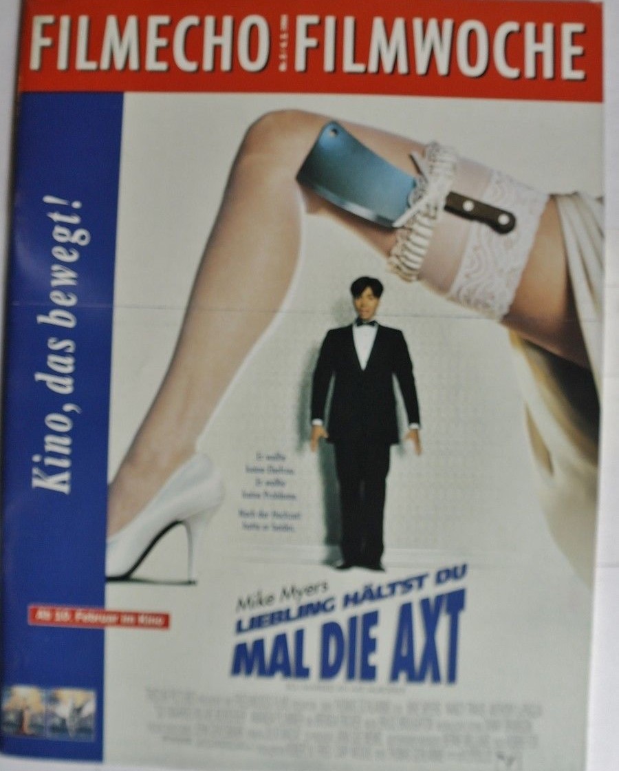 FILM-ECHO FILMWOCHE magazine side cover Issue 5 4 February 1994