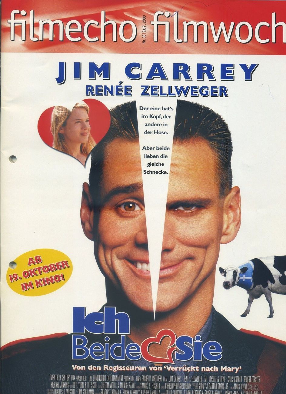 FILM-ECHO FILMWOCHE magazine side cover Issue 38 26 September 2000