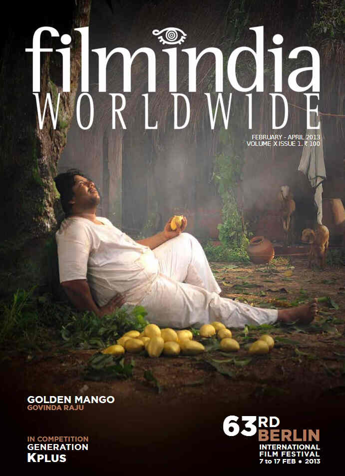 FILMINDIA WORLDWIDE magazine side cover  February/April 2013