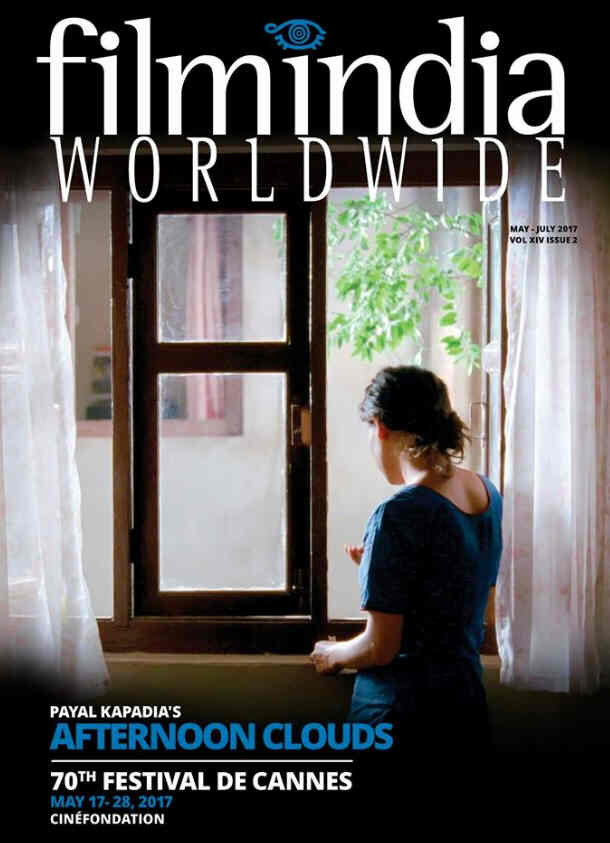FILMINDIA WORLDWIDE magazine side cover  May/July 2017