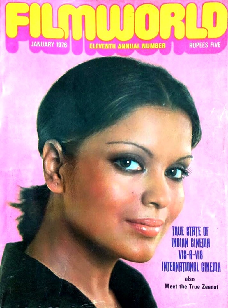 FILMWORLD magazine side cover  January 1976