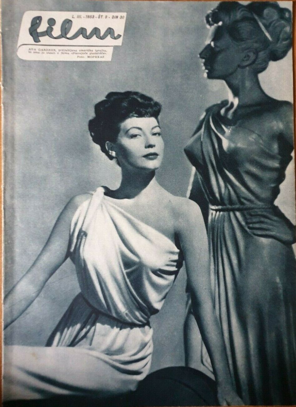 FILM (Yu) magazine side cover Issue 9   1953