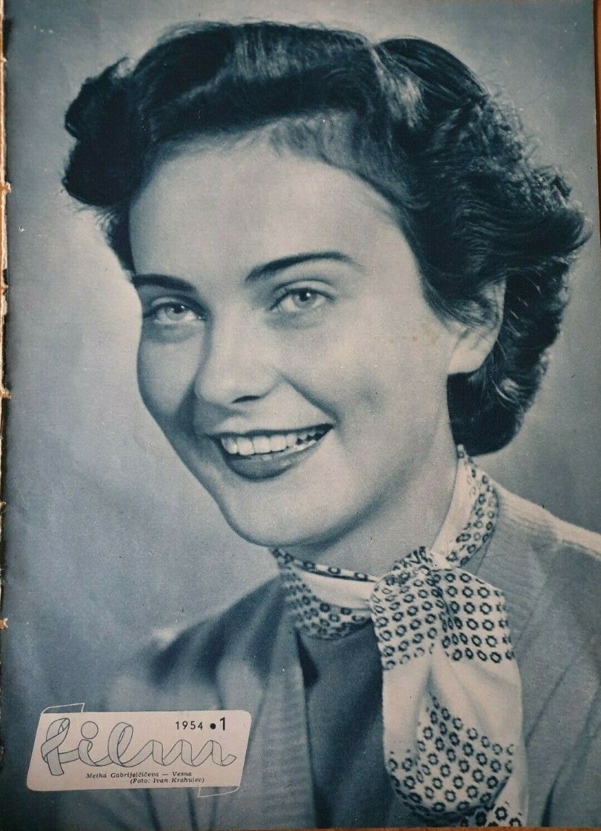 FILM (Yu) magazine side cover Issue 1   1954