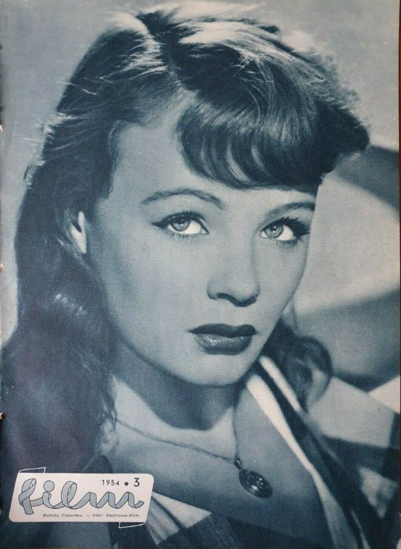 FILM (Yu) magazine side cover Issue 3   1954