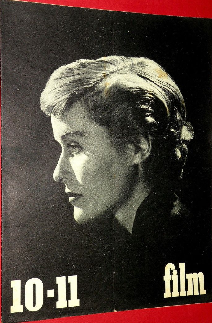 FILM (Yu) magazine side cover Issue 10-11   1956