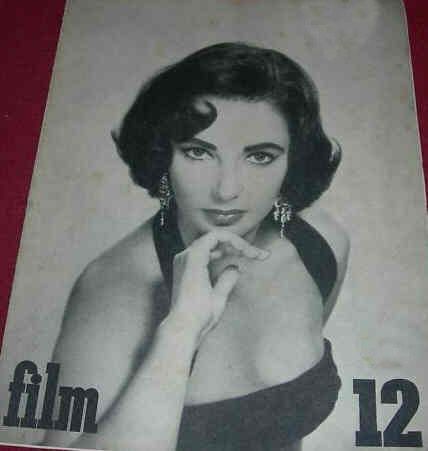 FILM (Yu) magazine side cover Issue 12   1956