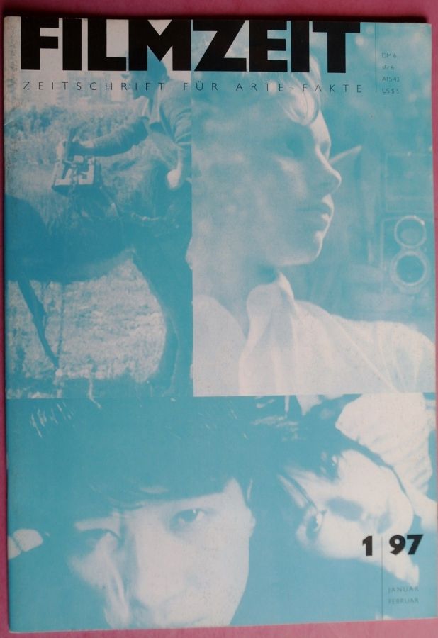 FILMZEIT magazine side cover Issue 1 January/February 1997
