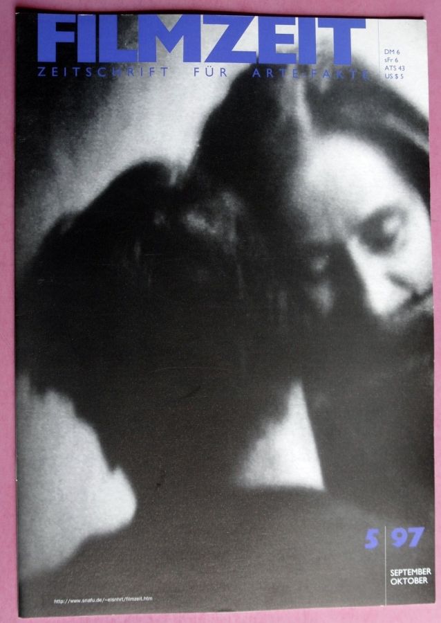 FILMZEIT magazine side cover Issue 5 September/October 1997