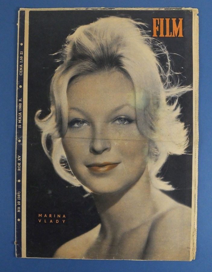 FILM (Po) magazine side cover Issue 20 15 May 1960