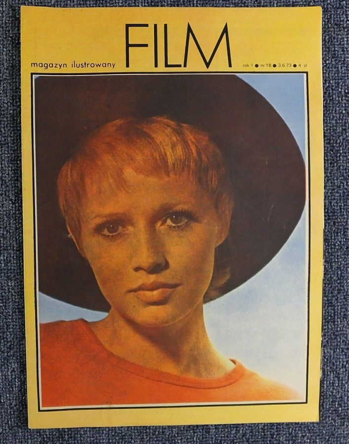 FILM (Po) magazine side cover Issue 18 3 June 1973