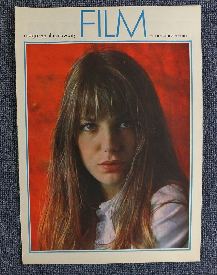 FILM (Po) magazine side cover Issue 34 23 September 1973