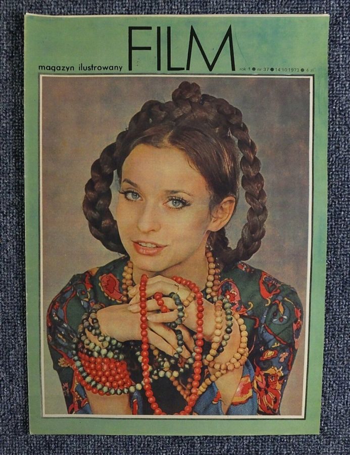FILM (Po) magazine side cover Issue 37 14 October 1973