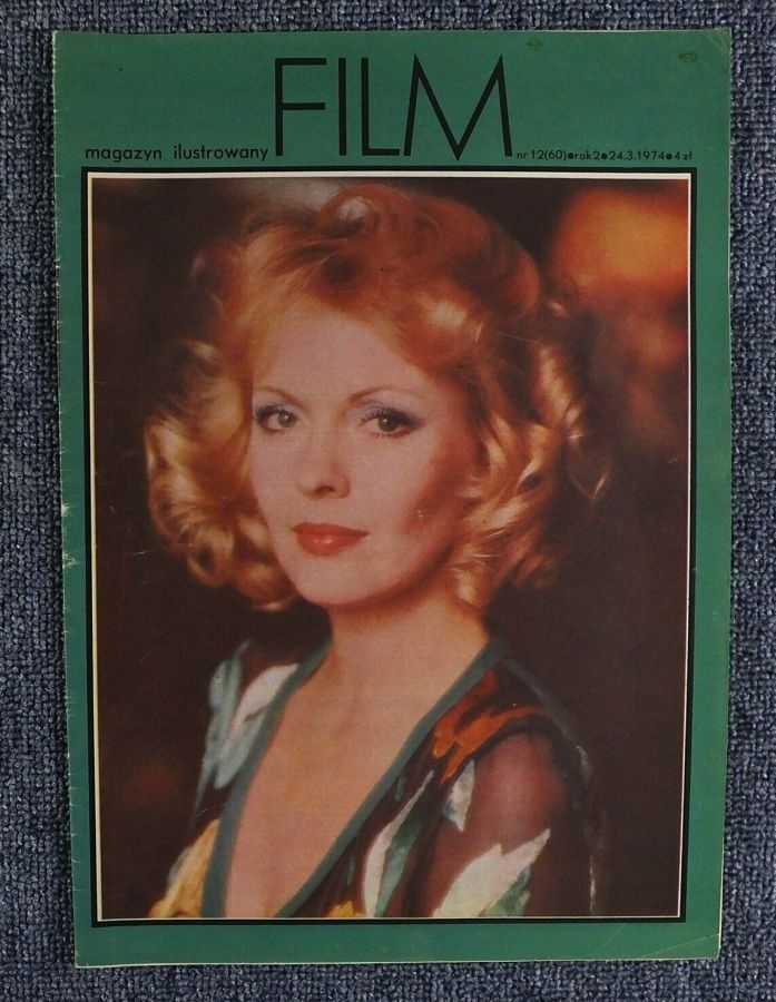 FILM (Po) magazine side cover Issue 12 24 March 1974