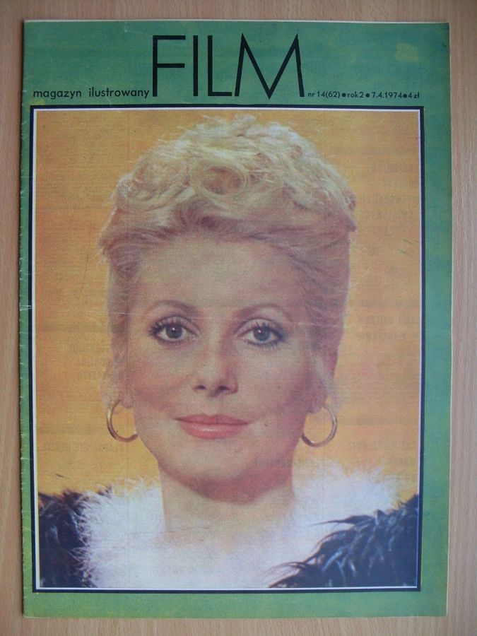 FILM (Po) magazine side cover Issue 14 7 April 1974