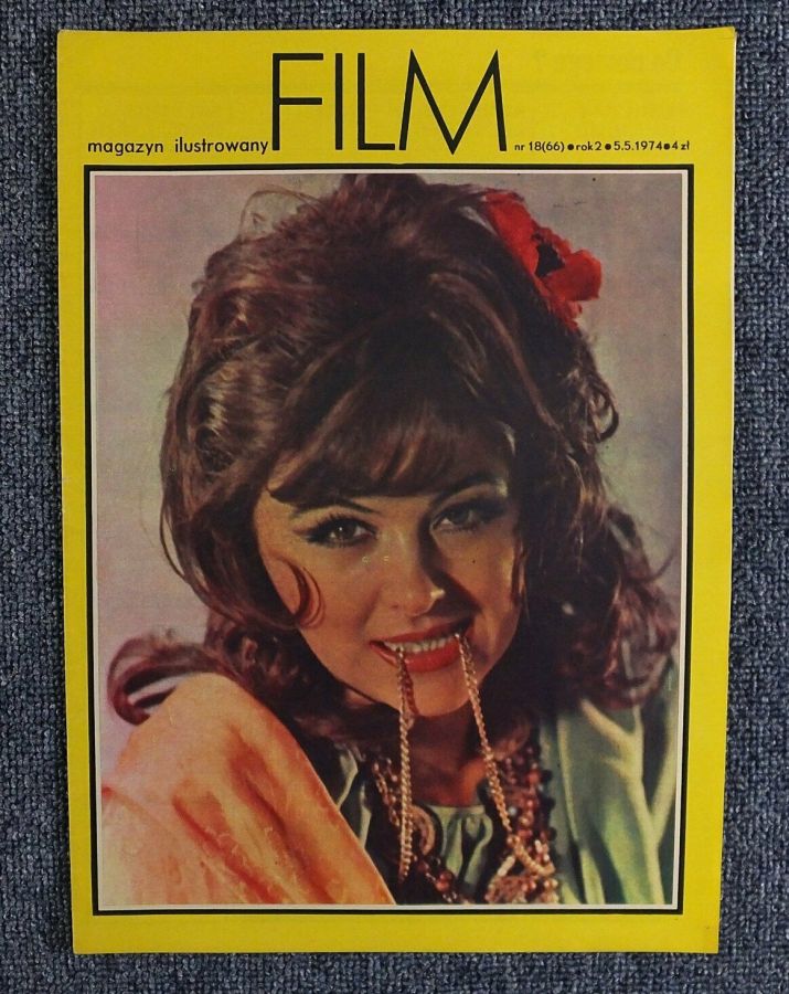 FILM (Po) magazine side cover Issue 18 5 May 1974