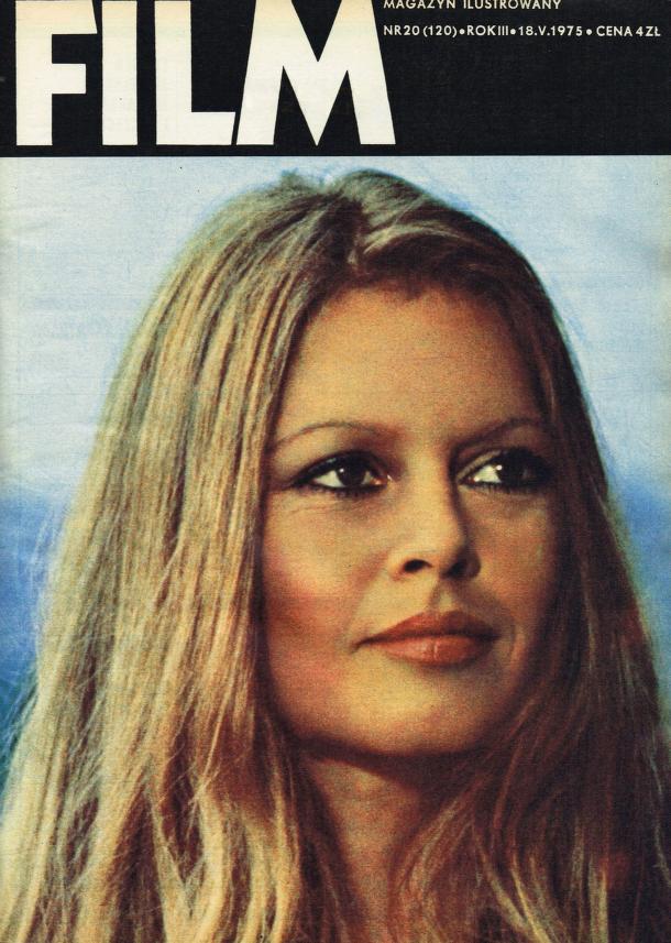 FILM (Po) magazine side cover Issue 20 18 May 1975