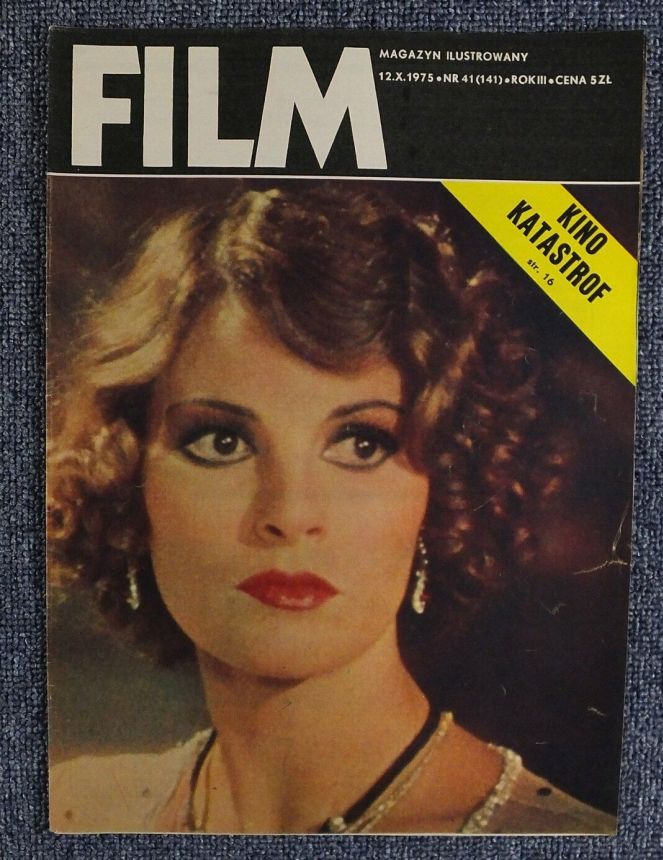 FILM (Po) magazine side cover Issue 41 12 October 1975
