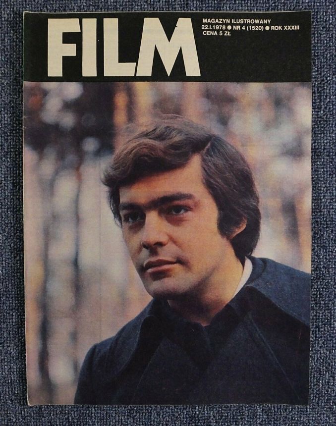 FILM (Po) magazine side cover Issue 4 22 January 1978