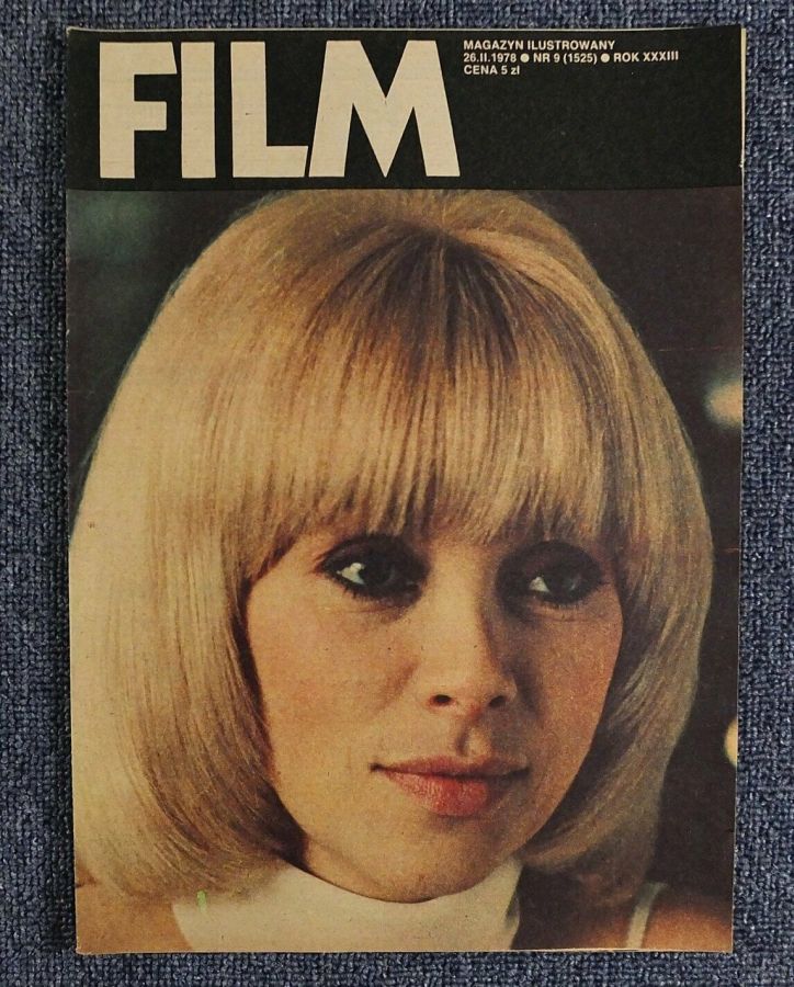 FILM (Po) magazine side cover Issue 9 26 February 1978