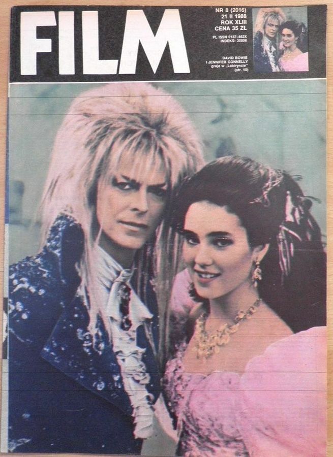FILM (Po) magazine side cover 21 February 1988