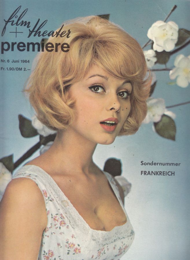 FILM PLUS THEATER PREMIERE magazine side cover  June 1964