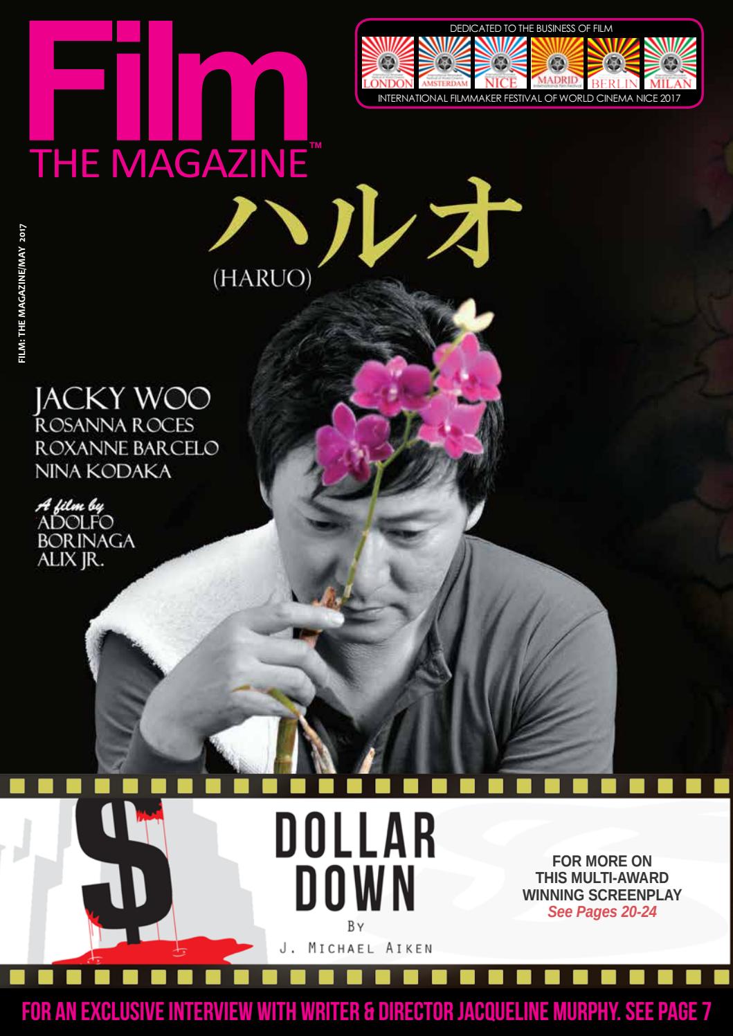 FILM THE MAGAZINE magazine side cover Issue 11 May 2017
