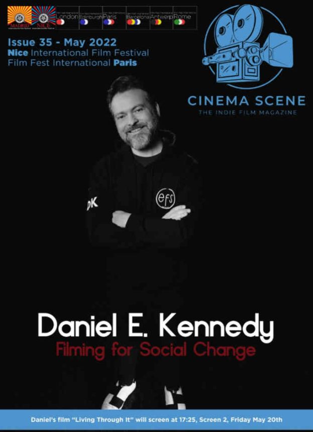 FILM THE MAGAZINE magazine side cover Issue 35  May 2022
