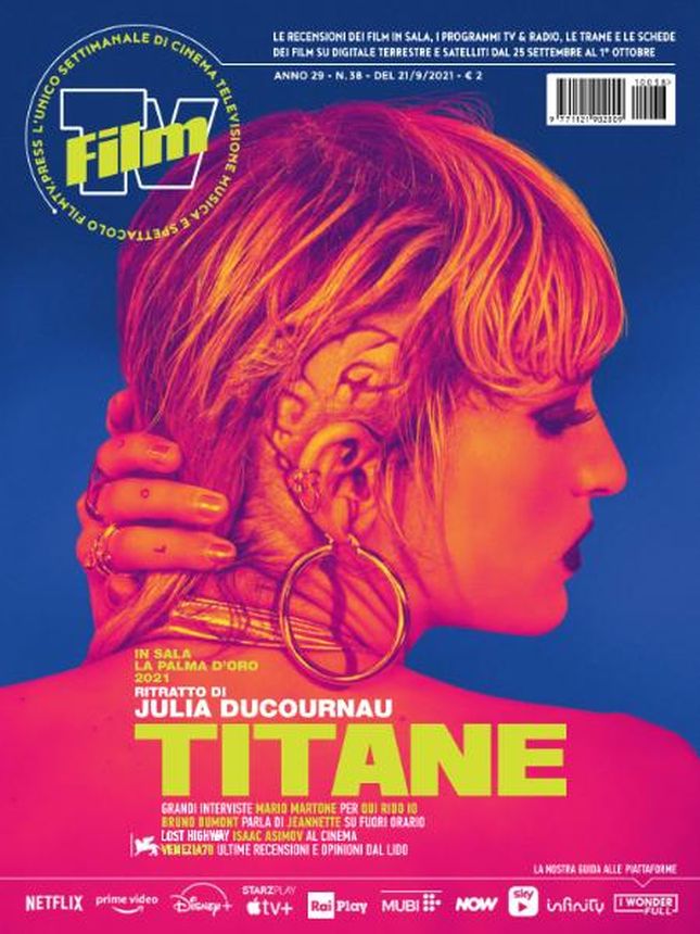 FILM TV magazine side cover Issue 38 21 September 2021