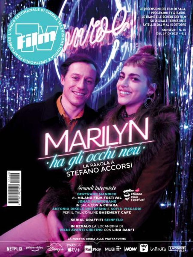 FILM TV magazine side cover Issue 40 5 October 2021