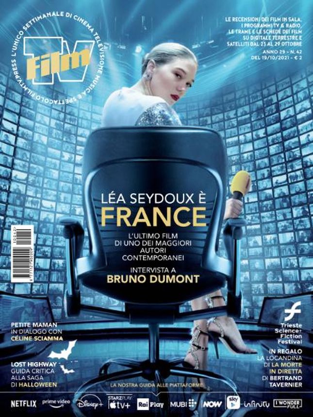 FILM TV magazine side cover Issue 42 19 October 2021