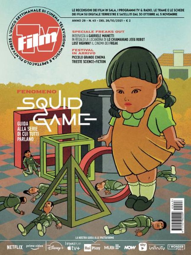 FILM TV magazine side cover Issue 43 26 October 2021