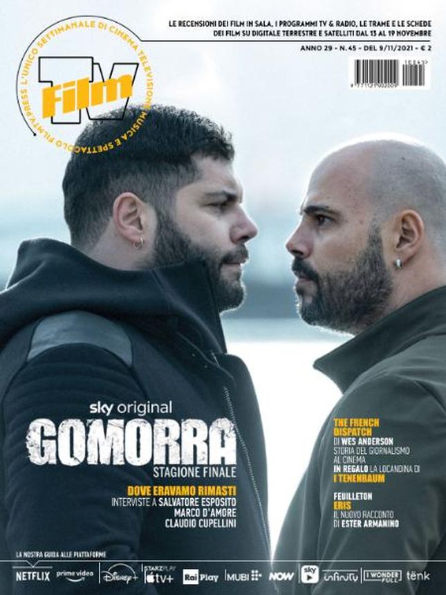 FILM TV magazine side cover Issue 45 9 November 2021