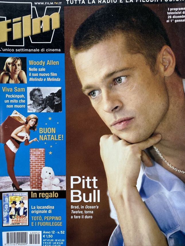 FILM TV magazine side cover Issue 52 26 December 2004