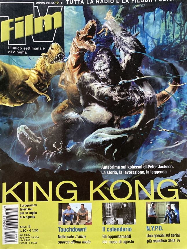 FILM TV magazine side cover Issue 30 31 July 2005
