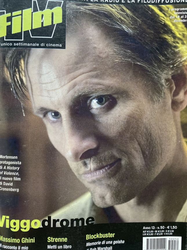 FILM TV magazine side cover Issue 50 18 December 2005