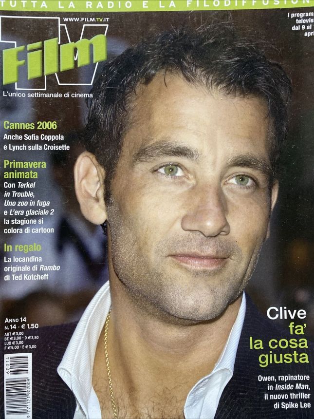 FILM TV magazine side cover Issue 14 9 April 2006