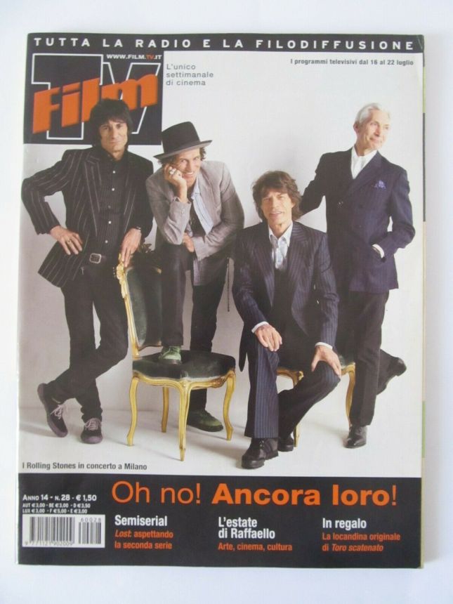 FILM TV magazine side cover Issue 28 16 July 2006