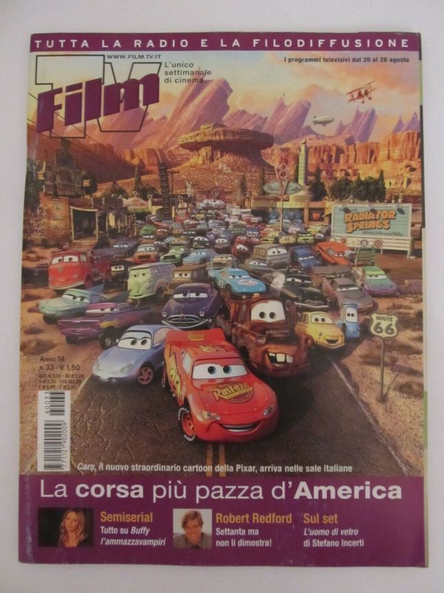 FILM TV magazine side cover Issue 33 20 August 2006