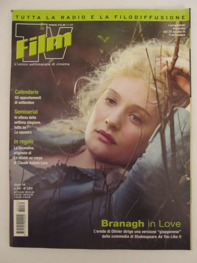FILM TV magazine side cover Issue 34 27 August 2006