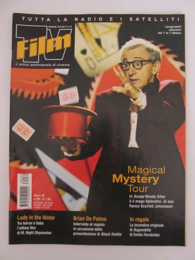 FILM TV magazine side cover Issue 39 1 October 2006