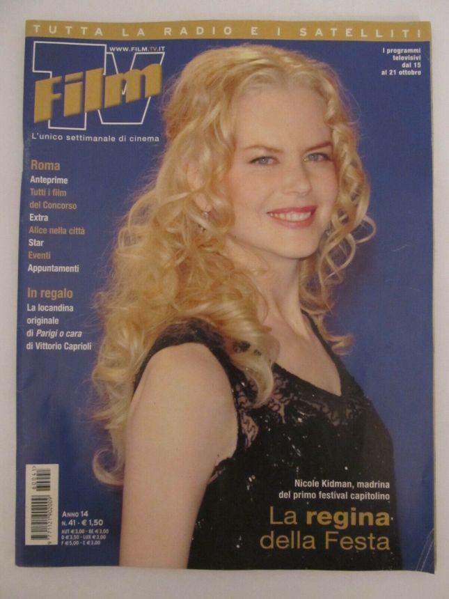FILM TV magazine side cover Issue 41 15 October 2006