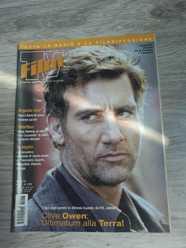 FILM TV magazine side cover Issue 47 26 November 2006